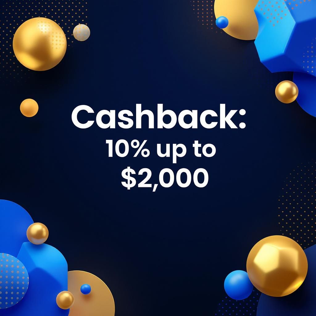 Cashback: 10% up to $2,000